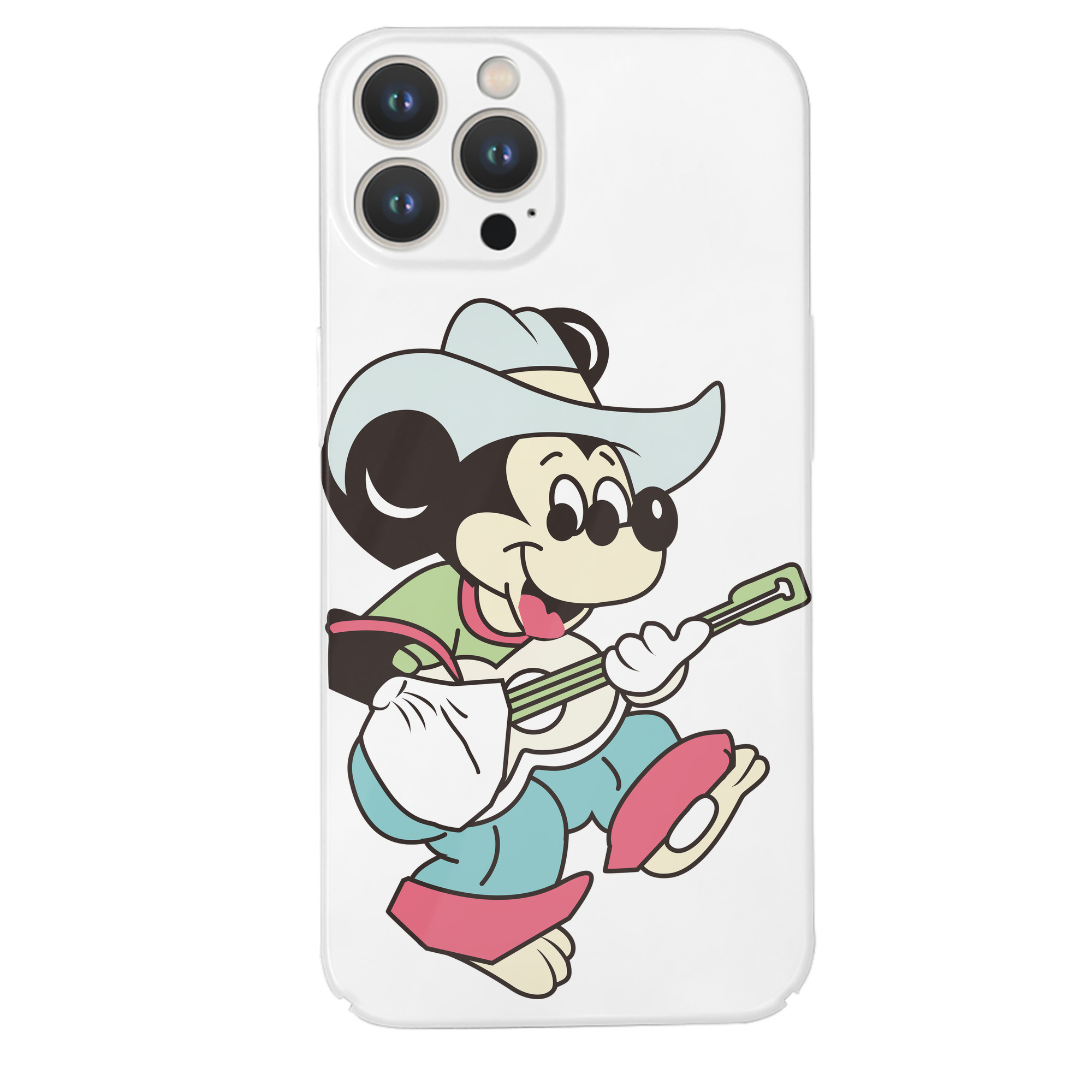 （画像用） ミッキーマウス Mickey Mouse 【iPhone 14シリーズ対応】ハードケース